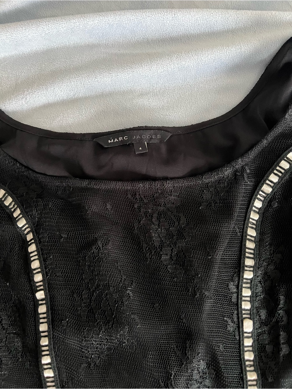Vintage Marc Jacobs Lace Sheath Dress - Picture 2 of 4